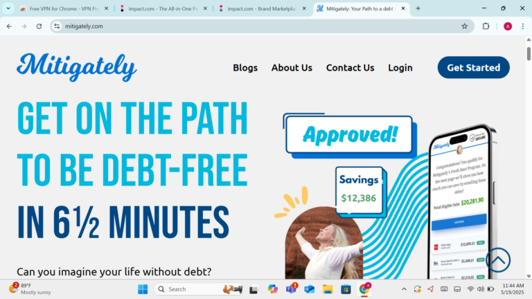 Mitigately Review: A Smart, AI-Driven Solution for Debt Relief and Consolidation