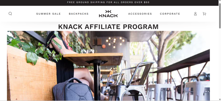 A Review of the Knack Bags Affiliate Program