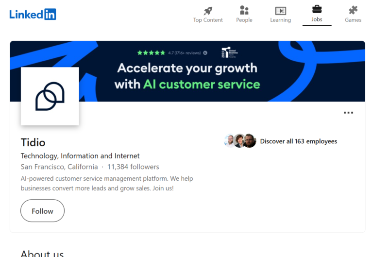 Tidio LLC: Revolutionizing Customer Support with AI-Powered Live Chat