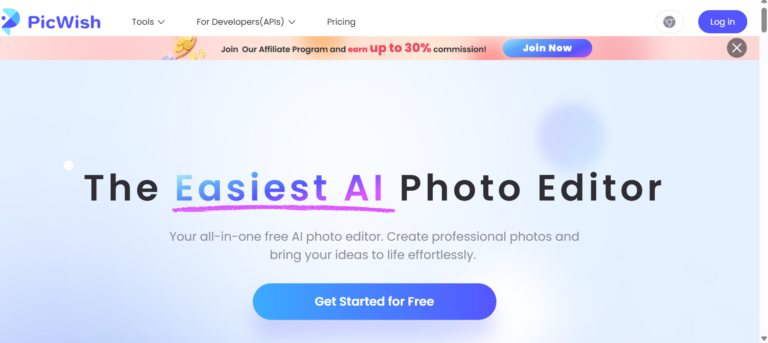 PicWish: The Ultimate AI Photo Editing Tool for Stunning Visuals